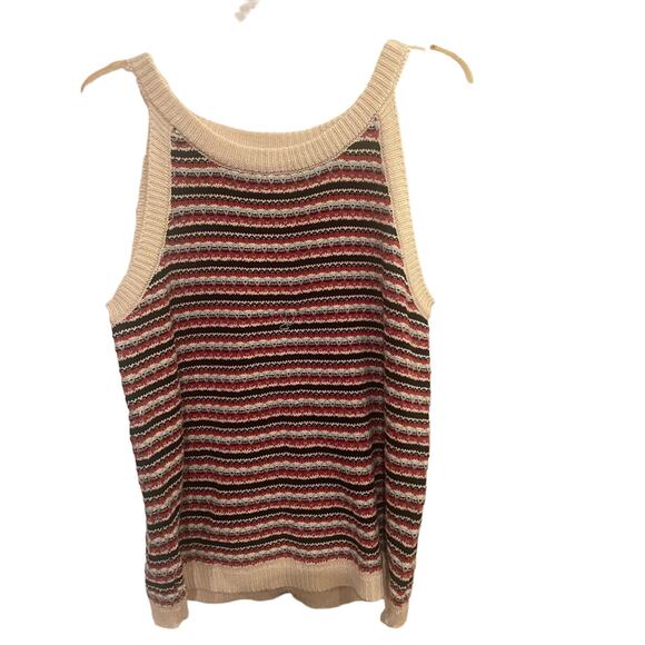 Belldini Medium Sweater Cotton Knit Pullover, Multicolor, Size M,  Bin 41 - Picture 2 of 4